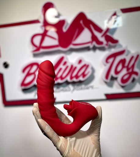 Red Rose Licker With G-Spot Stimulator